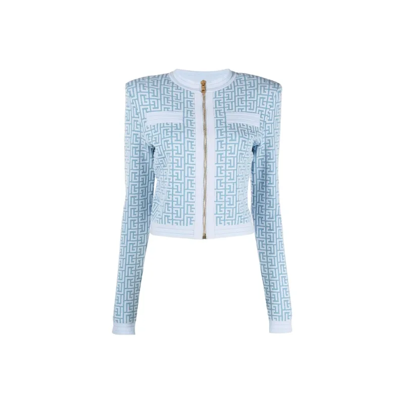 BALMAIN Jackets Women's Blue-0