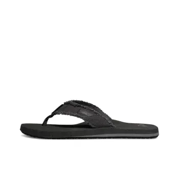 Quiksilver Abrasion Resistant Flip Flops Men's Black
