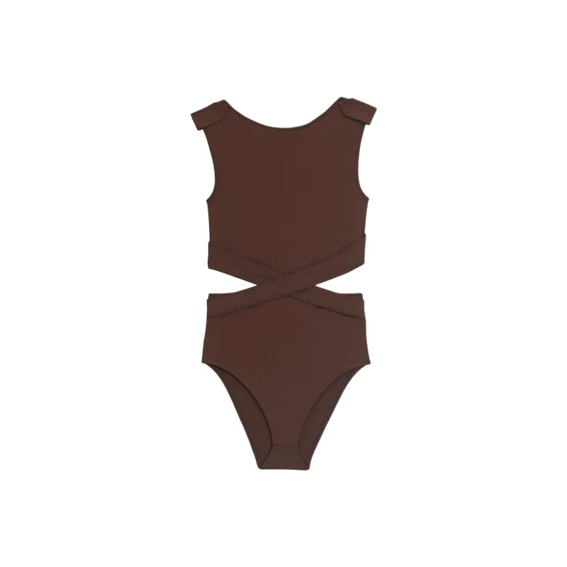 ZARA Bodysuits Women's Brown-0