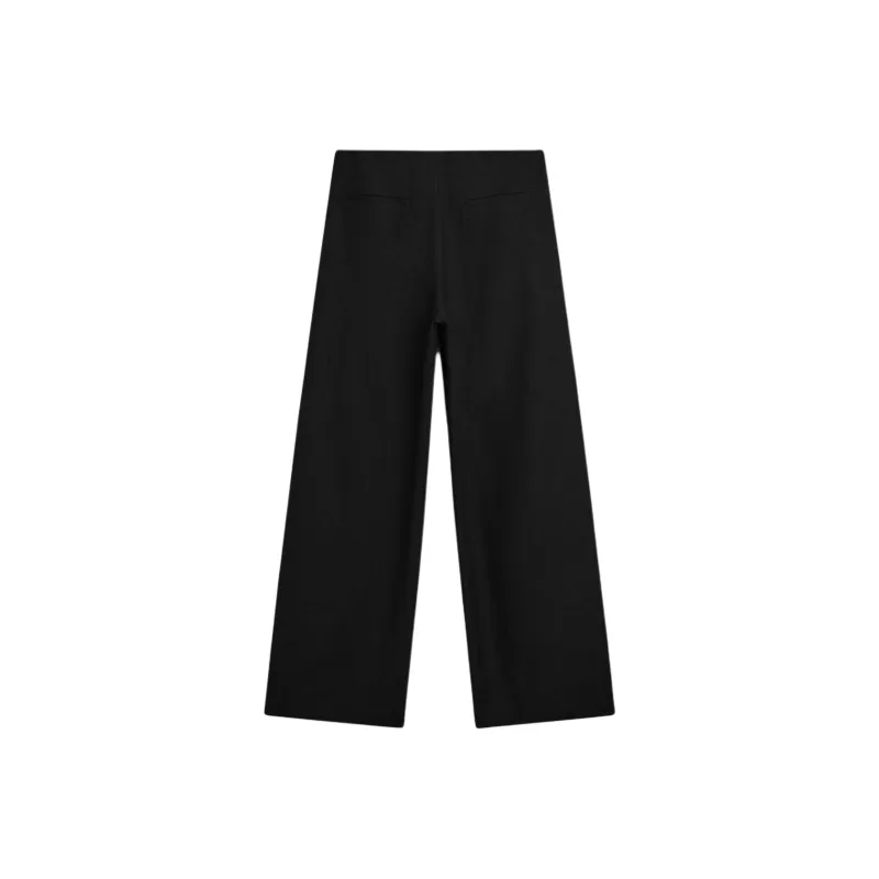 Massimo Dutti Casual Pants Women's Black-1