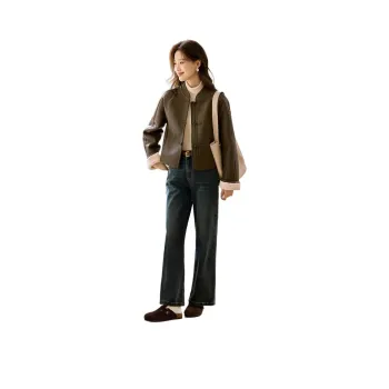 Mo Han Yi Mei Jackets Coats Women's Olive Green