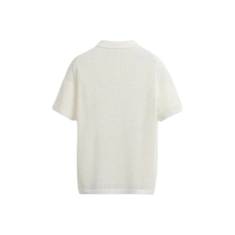 ZARA Polo Shirt Men's Raw White-1