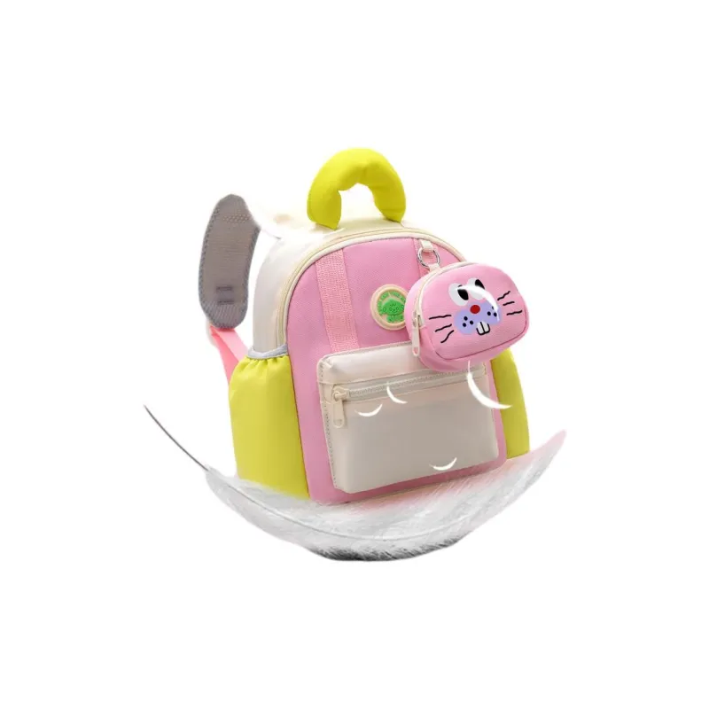 H YXIANG Nylon Backpack Regular Kids' Multicolor-3
