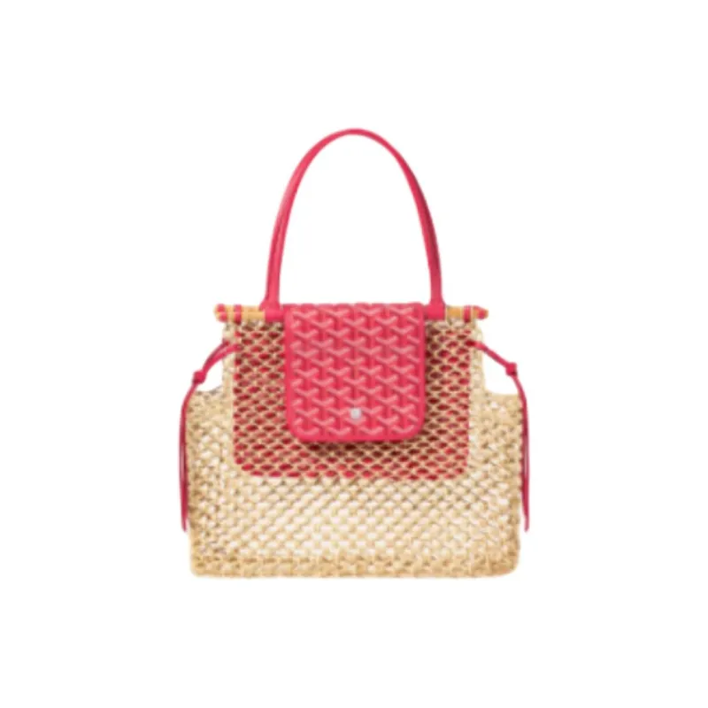 GOYARD Aligre Canvas One Shoulder Handbag Women's Rose Pink-0