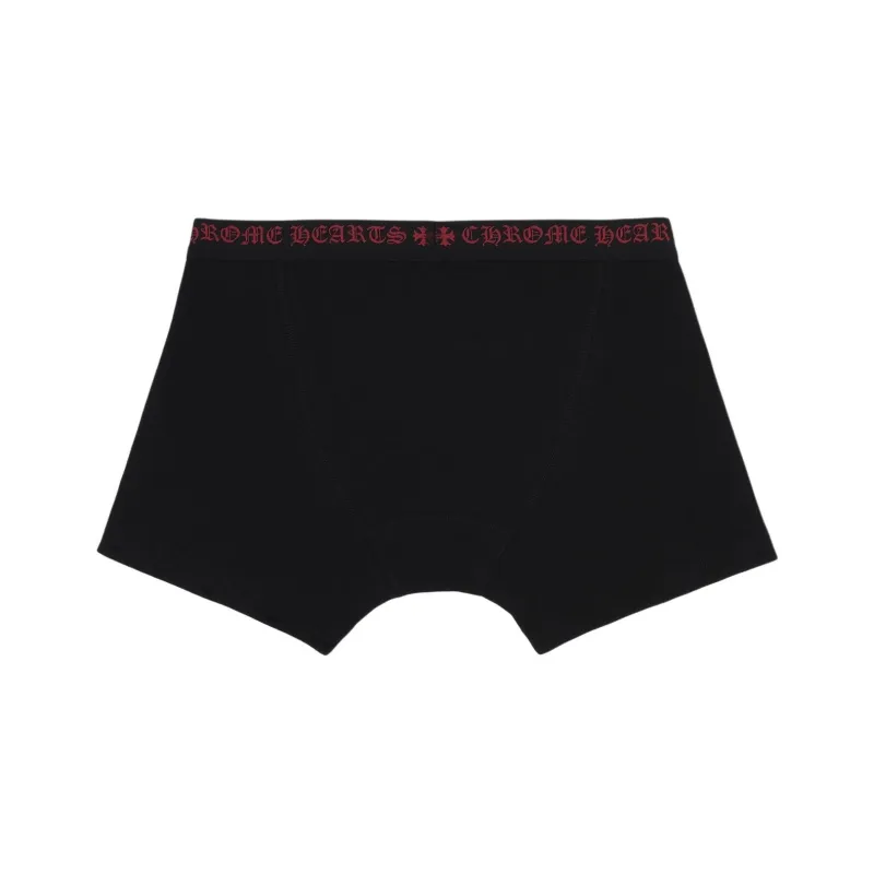 Chrome Hearts Short Boxer Brief Black/Red-1