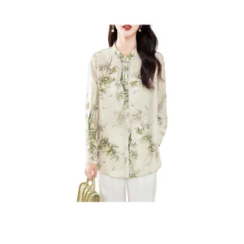 Yi Mengyuan Shirt Women's Jiangnan Bamboo Melody