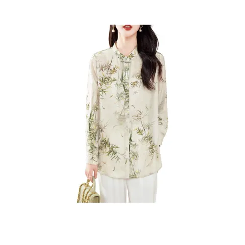 Yi Mengyuan Shirt Women's Jiangnan Bamboo Melody
