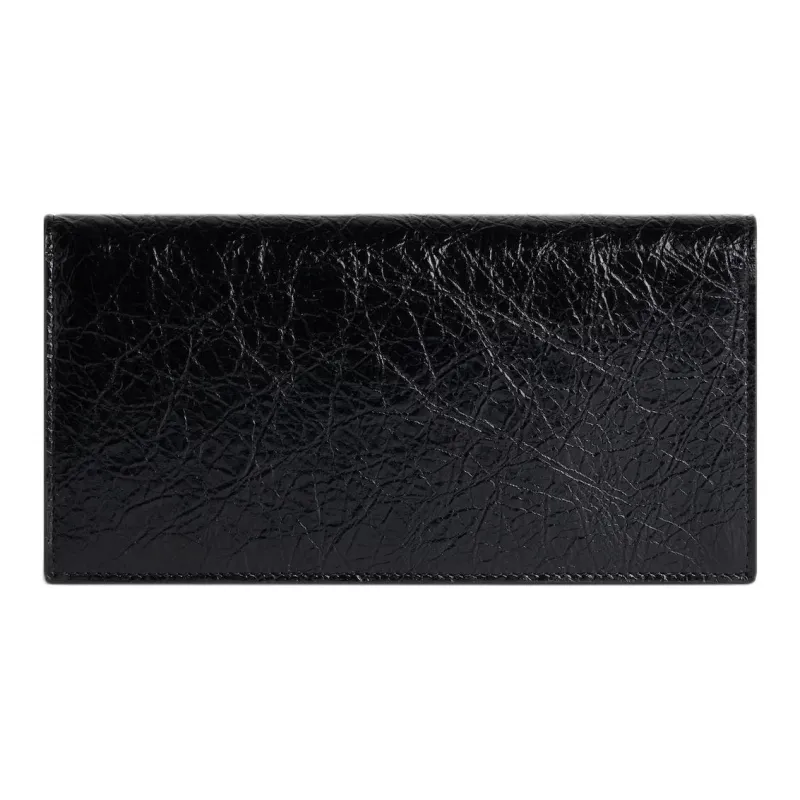 Balenciaga Sheepskin Wallet Men's Black-1