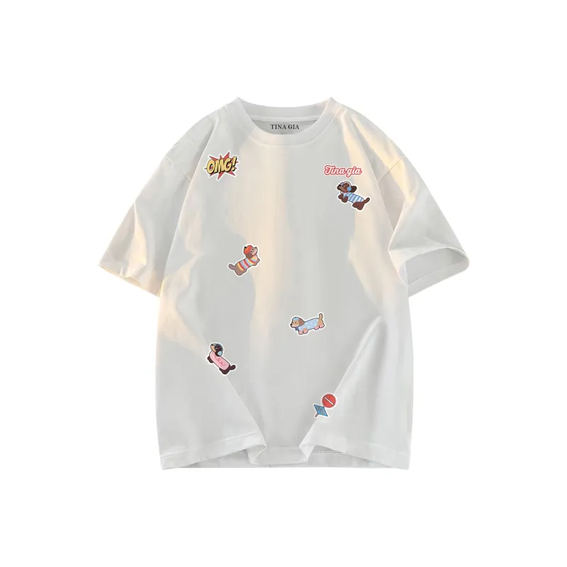 TINA GIA T Shirts Unisex-4