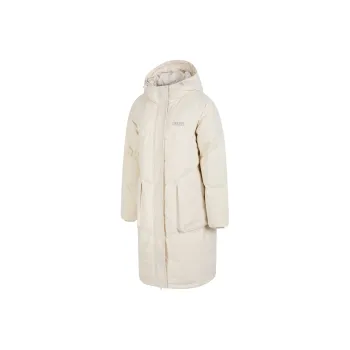 PEAK Hooded Down Jacket Women's Canvas White