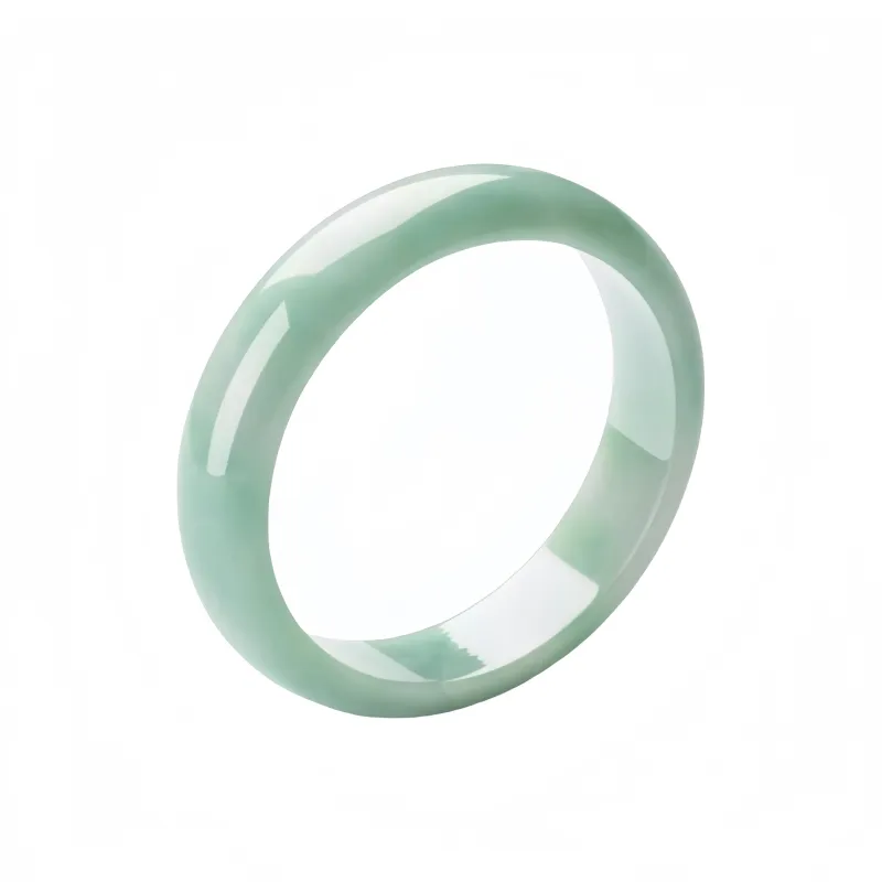 Xifeng Building Glutinous Jade Bangles Women's-0