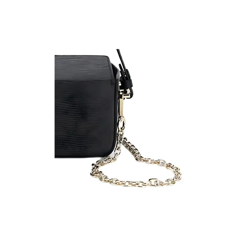 RADLEY Cow Leather Handbag Shoulder Bag Small Size Women's Black-2