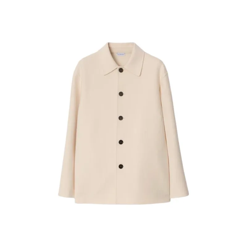Burberry Single-breasted Wool Jacket-0