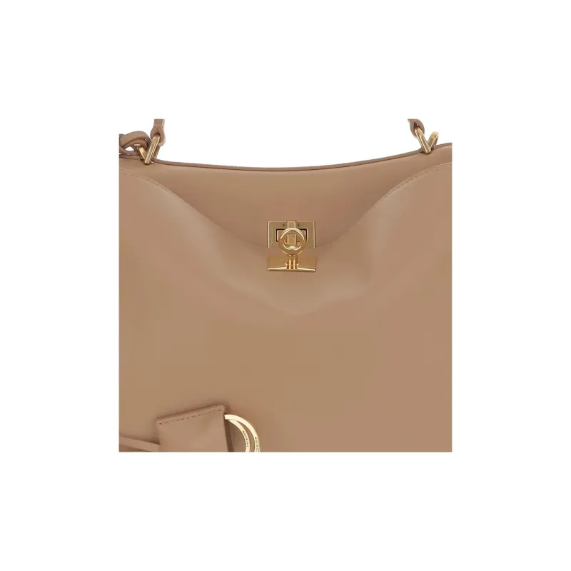 Balenciaga Rodeo Cow Leather Shoulder Bag, Crossbody Bag, Handbag Trumpets Women's Beige-4