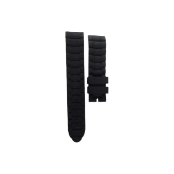 VERSUS Watch Bands Unisex Black