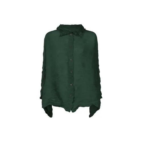 ISSEY MIYAKE FW24 Shirt Women's Green Bottles