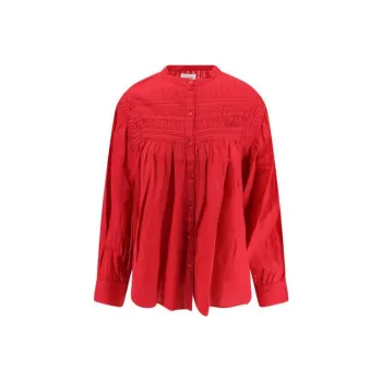 ISABEL MARANT ETOILE Gathered Detail Plalia Blouse