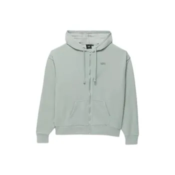 Vans Everyday Oversized Full Zip Hoodie Jackets Coats Women's Iceberg Green