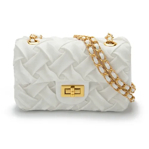 Bullrun PU Shoulder Bag Regular Women's White