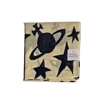 Vivienne Westwood Silk Scarves Unisex White