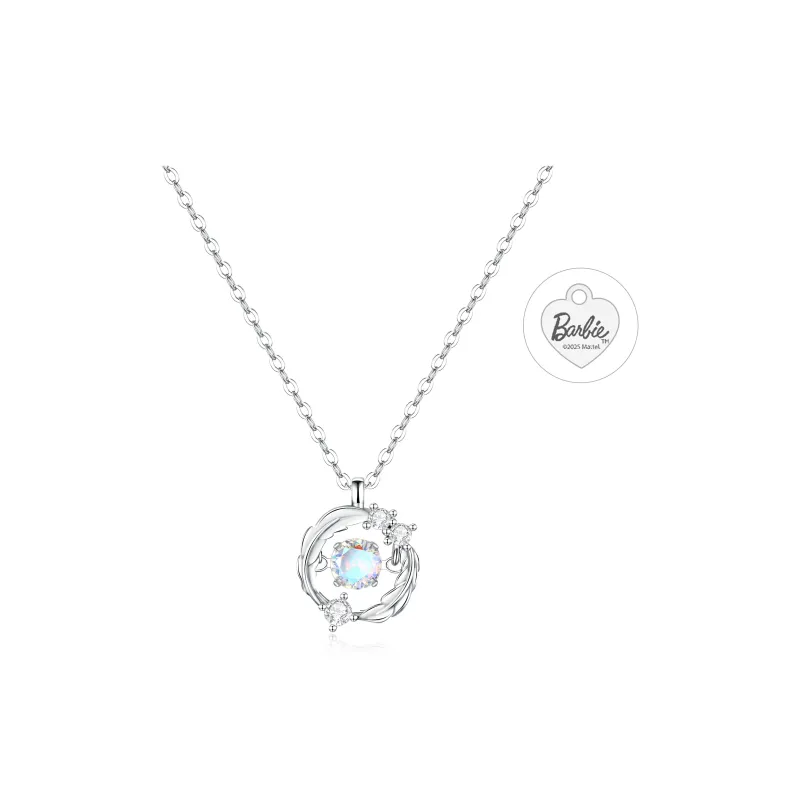 Barbie S925 Silver Necklaces Unisex-0