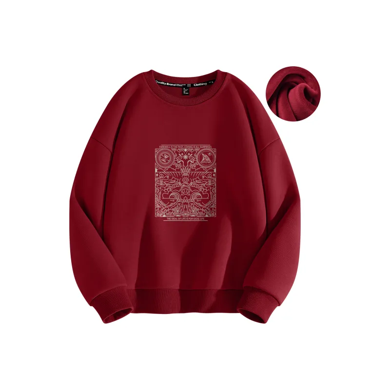 Cotton Sweatshirts Unisex-12