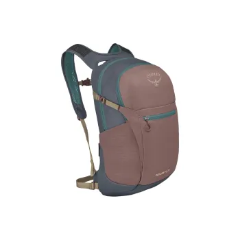 OSPREY Recycled Material Backpack Unisex Volcano Brown & Tungsten Steel