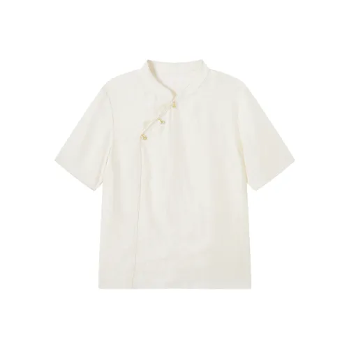 FINITY Chiffon Shirts Women's Ecru
