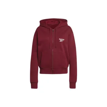 Reebok IDENTITY ZIP-UP HOODIE Jackets Coats Women's Red