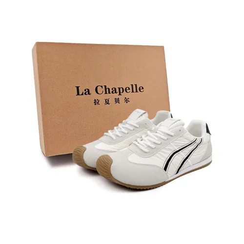 La Chapelle Anti Slip And Wear Resistant Rebound Breathable Low Top Casual Shoes Women's Beige