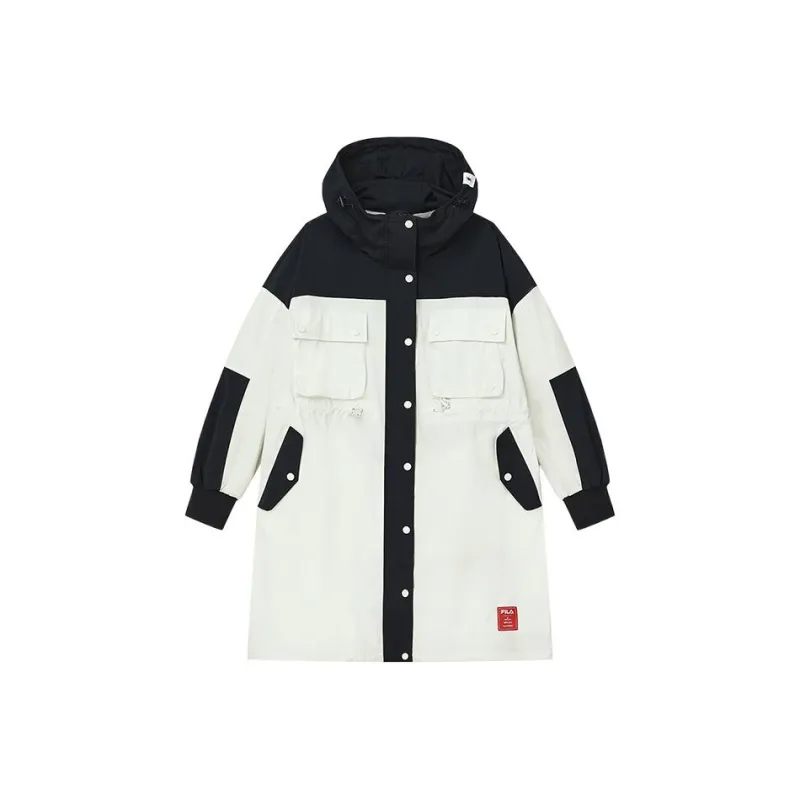 Mihara Yasuhiro X FILA Jackets Women's Morning Dew Gray-0