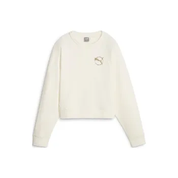 PUMA BETTER SPORTSWEAR BETTER SPORTSWEAR Crew TR Sweatshirt Women's White