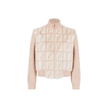 FENDI FW22 Jackets Coats Women's Pink