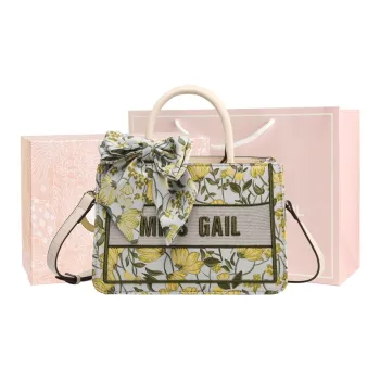 MISS GAIL Synthetic Leather Shoulder Bag, Crossbody Bag, Handbag Women's Yellow