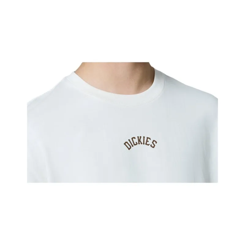 Dickies T Shirts Unisex Cream-0