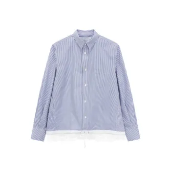 Sacai Shirts Women's Blue