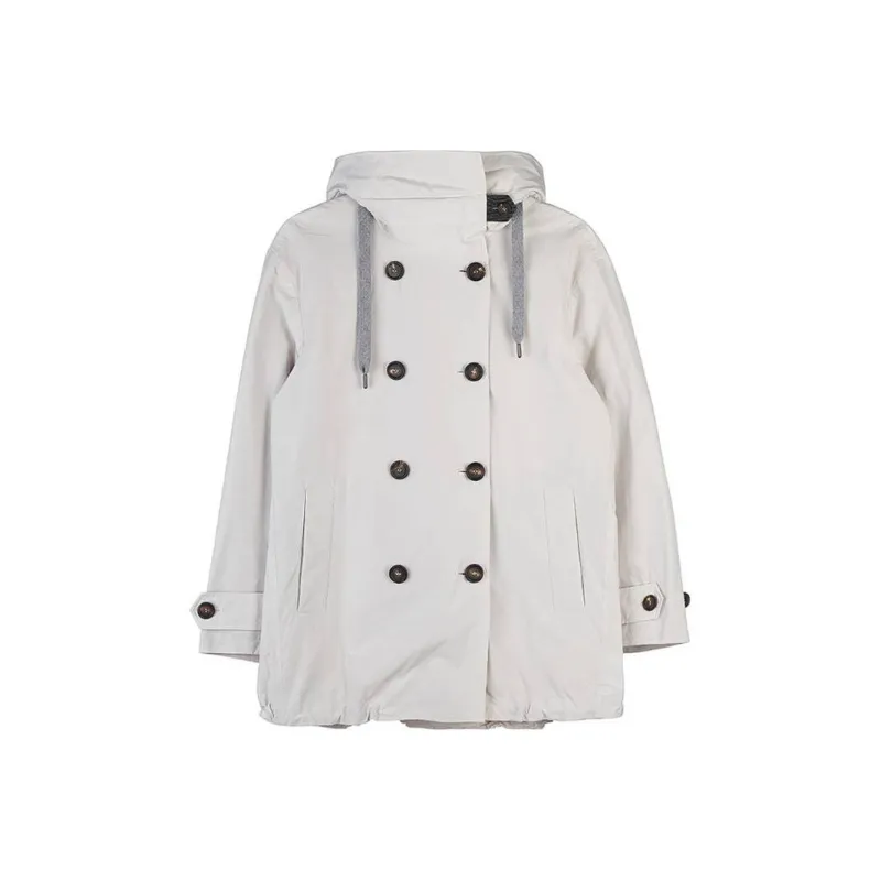 Brunello Cucinelli Jackets Coats Women's White-0