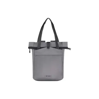 New Balance Fabric Double Shoulder Backpack Unisex Gray