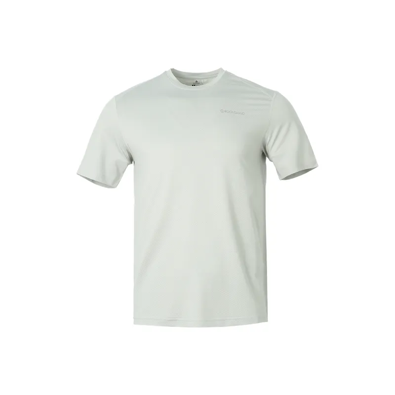 Rock Cloud Quick Dry T Shirt Men's Light Gray-2