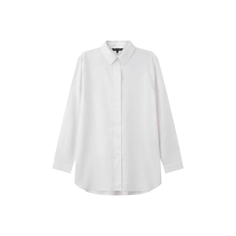 ARMANI EXCHANGEAE FW24 Shirt Women's White-0