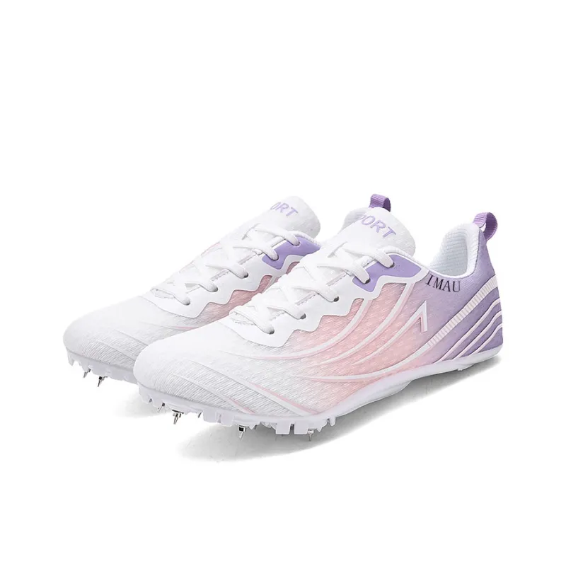 IMAU Slip Resistant And Breathable Functionality Track And Field Shoes Women's Low Top-7