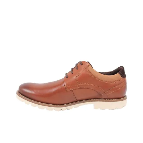 ROCKPORT Rogen Casual Shoes Men's Brown