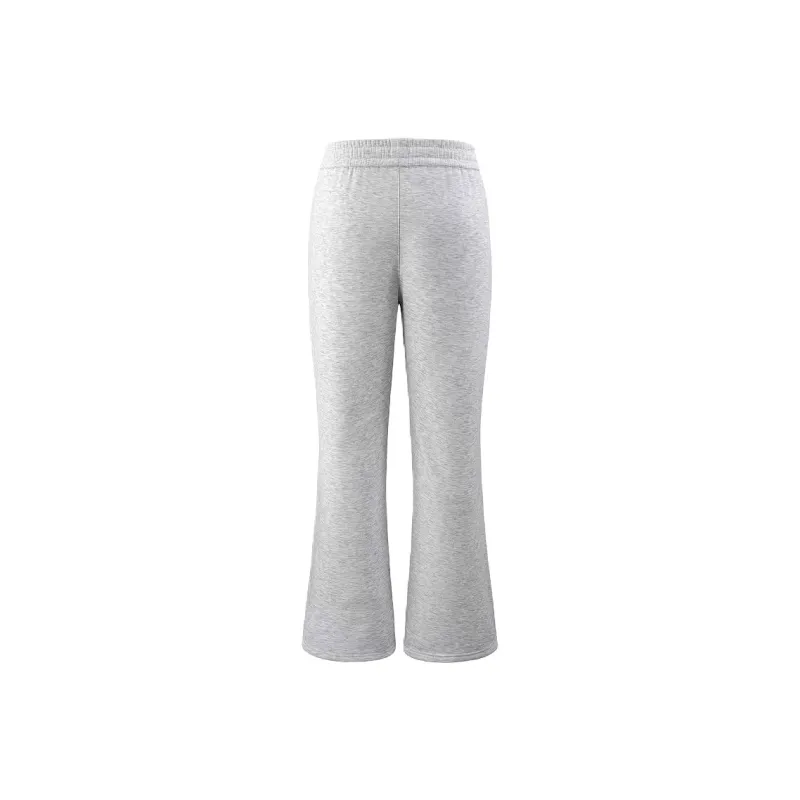 NOOING Casual Pants Unisex White Gray-1