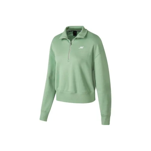 Skechers Sweatshirts Women's Basil Green/01DP