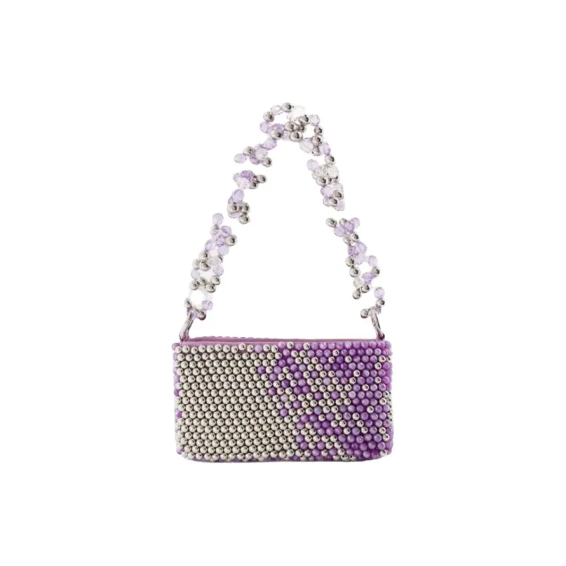Germanier Fashion Handbag, Shoulder Bag Regular Women's Purple-0