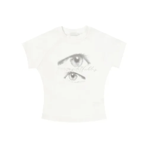 RTNH Set in Sleeve T Shirt Women's White