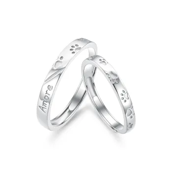Jodie&Kevin Silver Rings Unisex