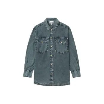 GANNI Cotton Shirt
