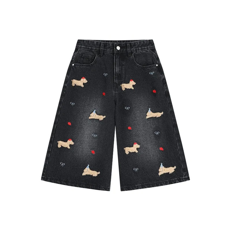 BEAR UNION Denim Shorts Unisex-6
