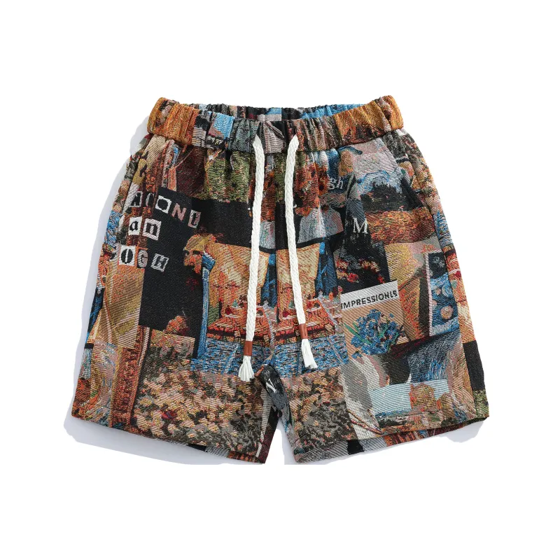 BIENKIMIIYE Shorts Unisex Berlin Brown-0